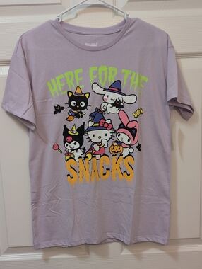 Hello Kitty And Friends Halloween T-shirt NWT